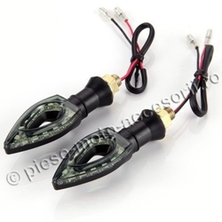 Picture of Semnale moto universale (brat scurt) cu LED - sageata